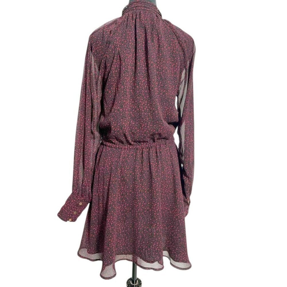 Cleobella Size Medium Dress Tiered Mini Long Sleeve - Picture 7 of 10
